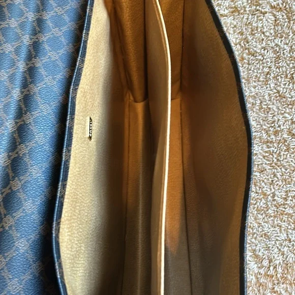 Bally Black and Brown Monogram Briefcase Computer Bag- Rare! - Picture 9 of 12